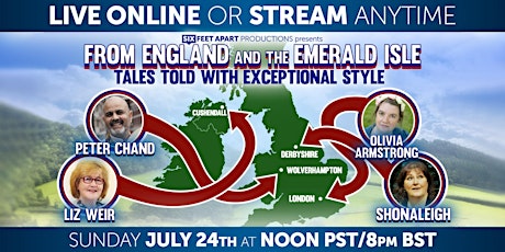 From England and The Emerald Isle tickets