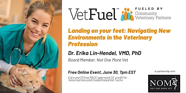Landing on your feet: Navigating new environments in veterinary