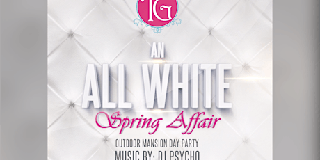 TiniGirls 3rd Annual Day Party - An All White Spring Affair 2017 primary image
