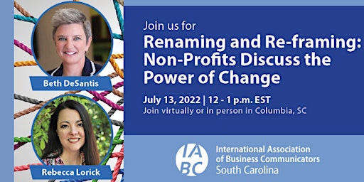 Renaming and Re-framing: Non-Profits Discuss the Power of Change