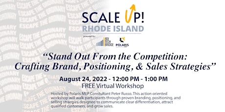 Stand Out from the Competition: Crafting Brand, Position & Sales Strategies