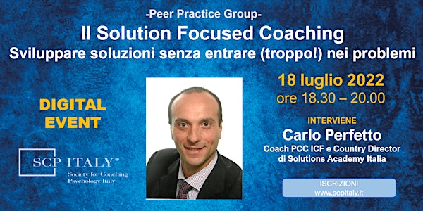 Il Solution Focused Coaching