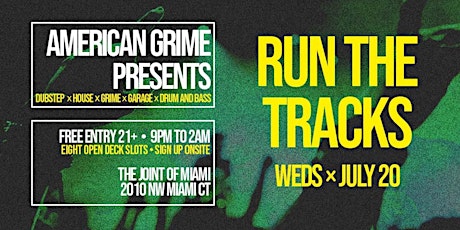 American Grime present Run the Tracks tickets