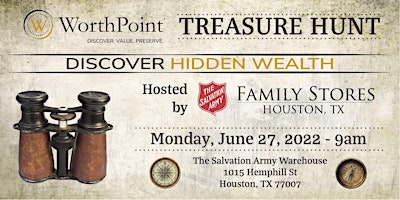 WorthPoint + The Salvation Army - Houston  Workshop and Treasure Hunt
