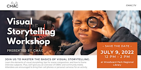 Visual Storytelling Workshop at Woodward Park Regional Library tickets