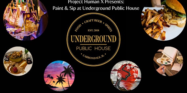 Paint & Sip at Underground Public House
