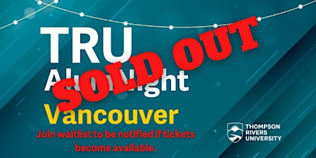 TRU AlumNight Vancouver tickets
