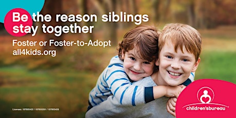 July 21st  Learn How to Become a Foster or Foster-Adoptive Family tickets