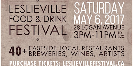 Leslieville Food & Drink Festival primary image