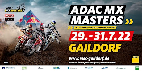 Hauptbild für 57. Int. ADAC Motocross Gaildorf  - ADAC MX Masters  2022