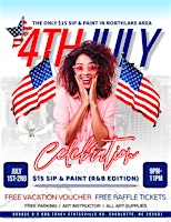 4th Of July Weekend: $15 Sip & Paint (R&B Edition)