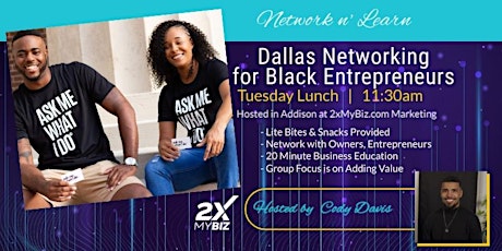 Network n' Learn: Dallas Networking for Black Entrepreneurs tickets