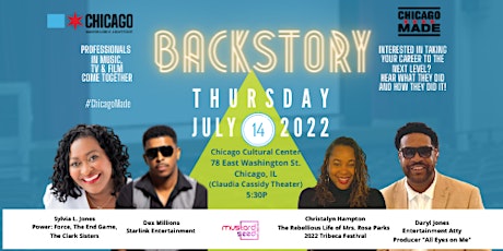 Chicago Made presents BackStory - a look at some of Chicago's hidden gems tickets