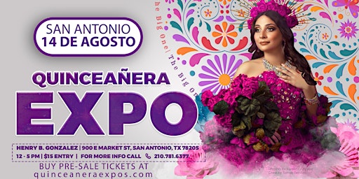 Quinceanera Expo San Antonio August 14th 2022 At the Henry B. Gonzalez Conv
