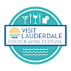 Logotipo de Visit Lauderdale Food & Wine Festival