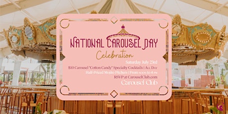 National Carousel Day Celebration! tickets