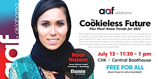OKC Ad Club July Luncheon with Noor Naseer, Basis Technologies