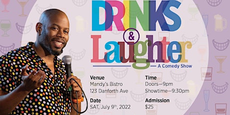 Drinks and Laughter - A stand-up comedy show tickets