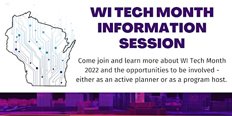 WI Tech Month Kick Off Information Session (30minutes) tickets