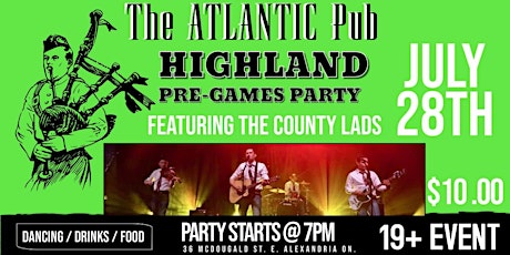 Highland Pre-Games Party billets