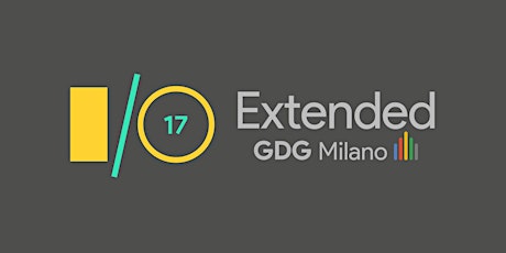 Google I/O Extended 2017 Milano  primärbild