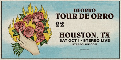 DEORRO - TOUR DE ORRO 22 - Stereo Live Houston
