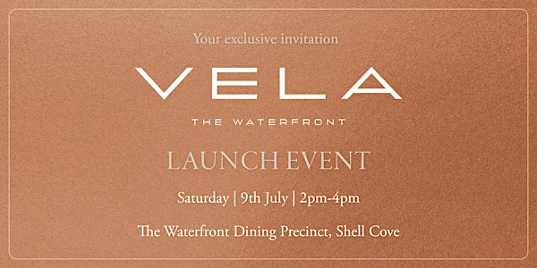 Vela Launch Event