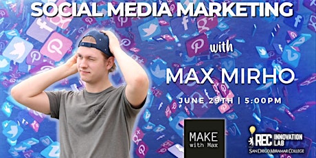 Social Media Marketing with Max Mirho tickets
