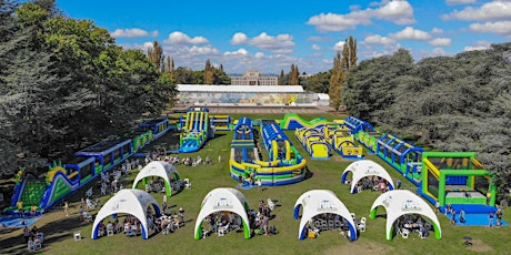 Tuff Nutterz, UK's biggest bouncy obstacle course, Fulham