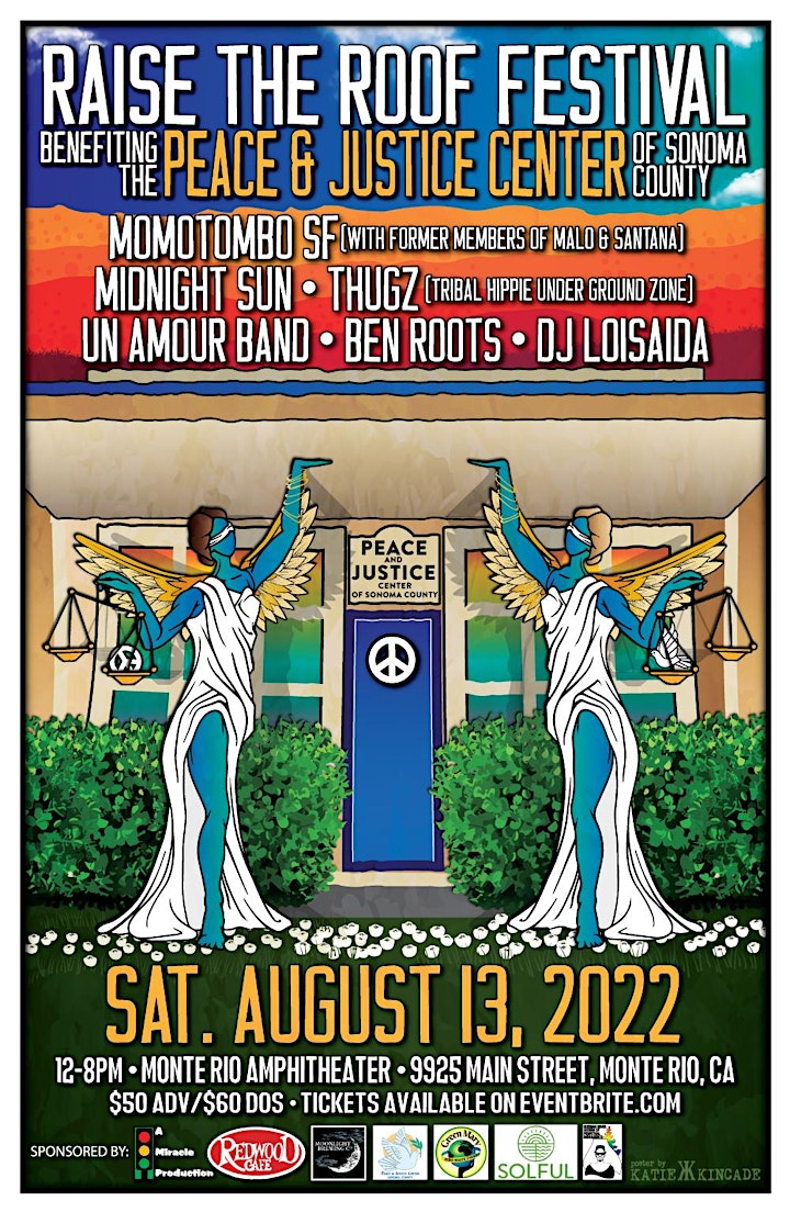 Raise the Roof Festival Benefiting the Peace & Justice Center image