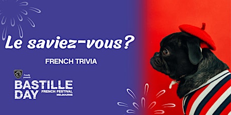 French Trivia: le saviez-vous? tickets