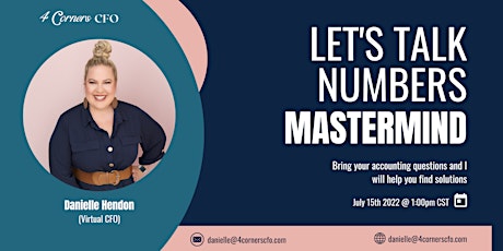 Let's Talk Numbers - Mastermind for Bookkeepers tickets