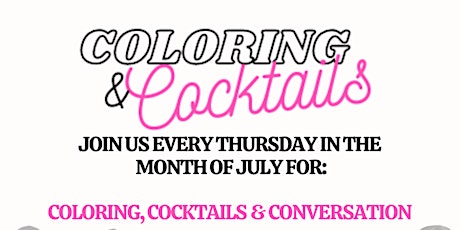 Coloring & Ccktails with Mini Luxe tickets