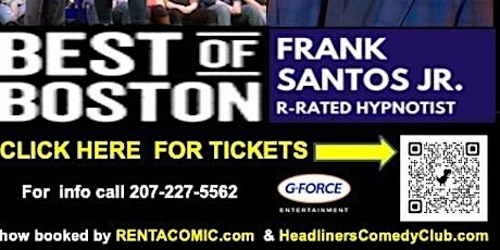 (R-Rated Comedy Hypnotist) The Best of Boston:  Frank Santos Jr