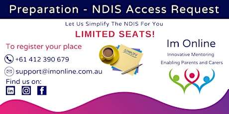 Preparation - NDIS Access Request Workshop tickets