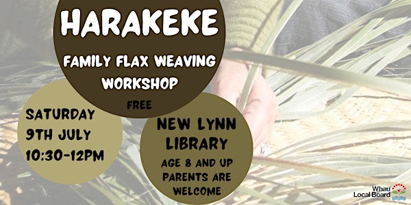 Family Flax Weaving Workshop