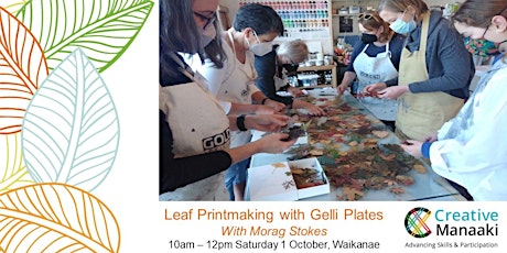 Design Leaf Prints with Gelli Plates tickets