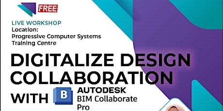 FREE WORKSHOP: Digitalize Design Collaboration with Autodesk BCP bilhetes
