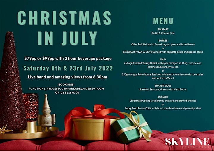 Christmas in July - Skyline Restaurant image