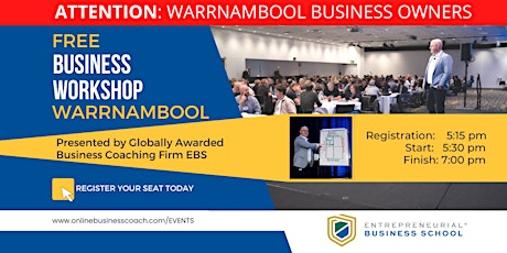 Free Business Event - Warnambool tickets