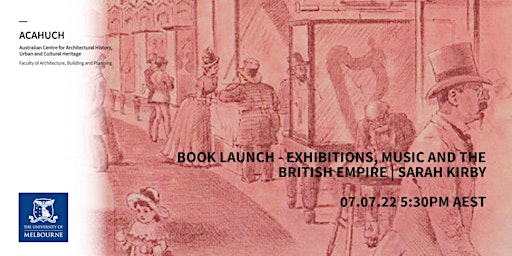 Book Launch - Exhibitions, Music and the British Empire - Sarah Kirby