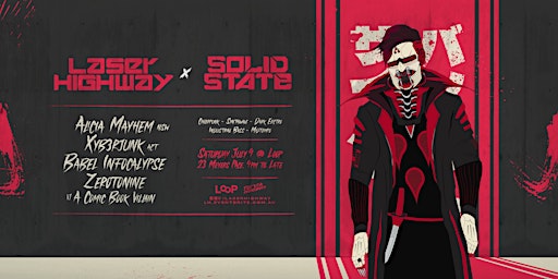 Laser Highway x Solid State ft Alicia Mayhem (NSW) & Xyb3rjunk (ACT)