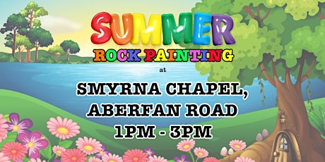 Summer Rock Painting Workshop - Aberfan tickets
