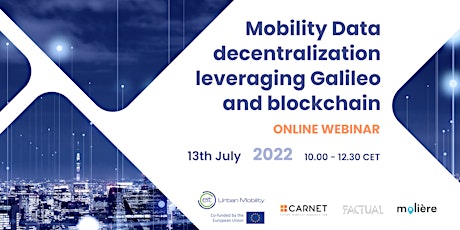 Mobility Data Decentralization Leveraging Galileo and Blockchain biglietti