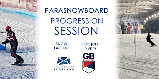 Para Snowboard Progression Session