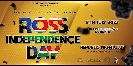 ROSS INDEPENDENCE DAY tickets