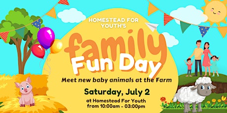 Family Fun Day at Homestead For Youth tickets