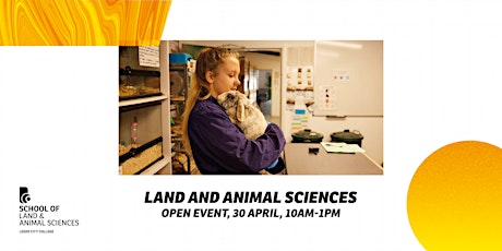 School of Land and Animal Sciences Discovery Day tickets