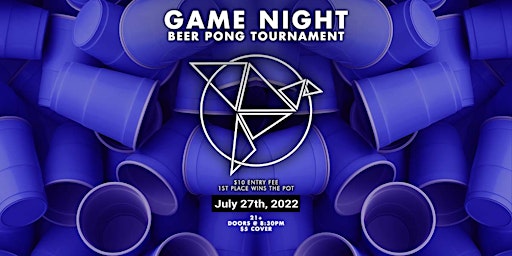 Game Night: Beer Pong and Cornhole Tournament!