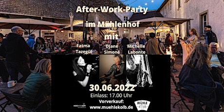 After-Work-Party mit DJane Simoné feat. Michelle Labonte  Saxophon & Guest Tickets